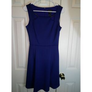 Enfocus Studio Royal Blue Sleeveless Fit & Flare‎ Dress Size 6